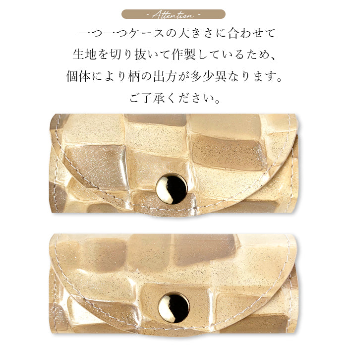 【Leo&Aoi公式ショップ】 2nd ステンドグラス キーケース 4連 本革 レディース スマートキー 三つ折り 牛革 レザー 鍵入れ 鍵 カギ 収納 スリム コンパクト キーホルダー 4連キーケース エナメル加工 日本製 【安心の返品保証付き】