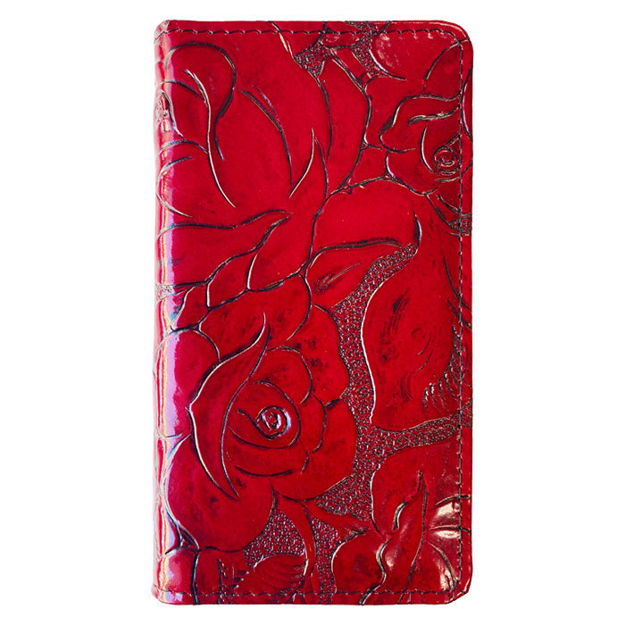 【Leo&Aoi公式ショップ】 BASIO4 KYV47 ケース かんたんスマホ2+ A201KC カバー かんたんスマホ2 A001KC 手帳型ケース 本革 アンティーク調 ローズ 型押し 手帳型 スマホケース ベイシオ4 au 携帯ケース 【安心の返品保証付き】