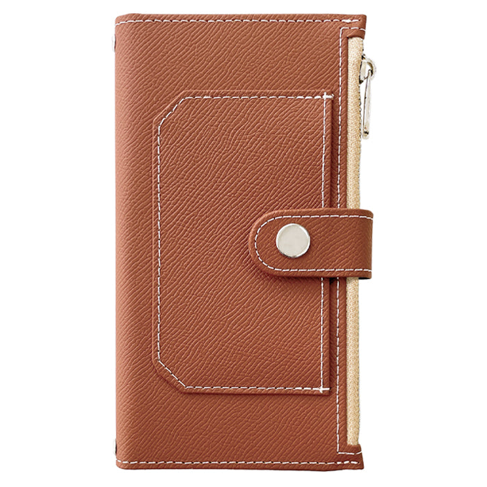 【Leo&Aoi公式ショップ】 らくらくスマートフォン F-53E ケース f53e カバー 手帳型 めっちゃ 便利 手帳型ケース らくらくフォン docomo ドコモ スマホカバー 【安心の返品保証付き】