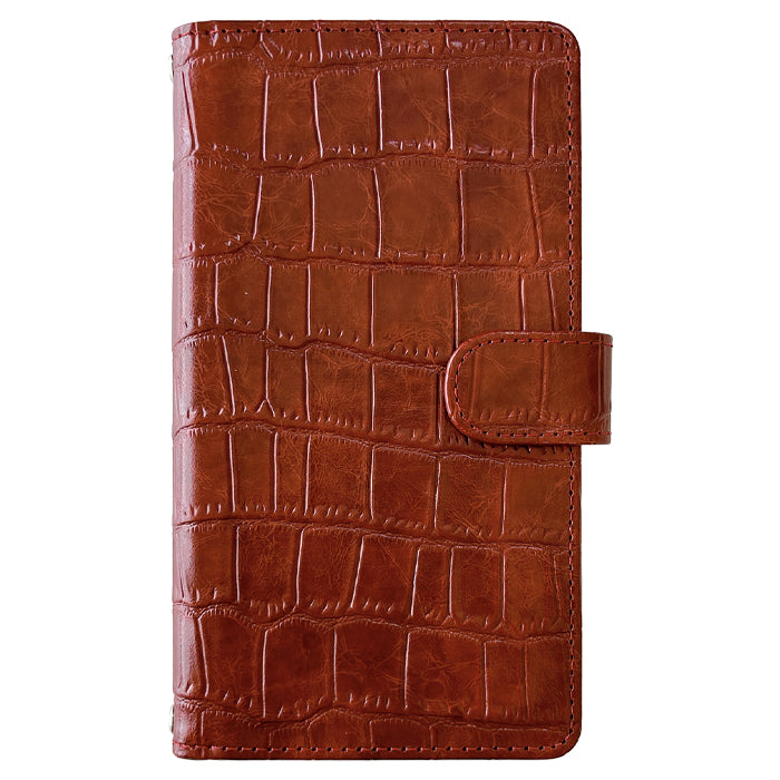 【Leo&Aoi公式ショップ】 BASIO active2 SHG12 ケース active SHG09 カバー 手帳型 渋い クロコダイル風 手帳型ケース ベイシオ アクティブ 2 携帯ケース スマホケース