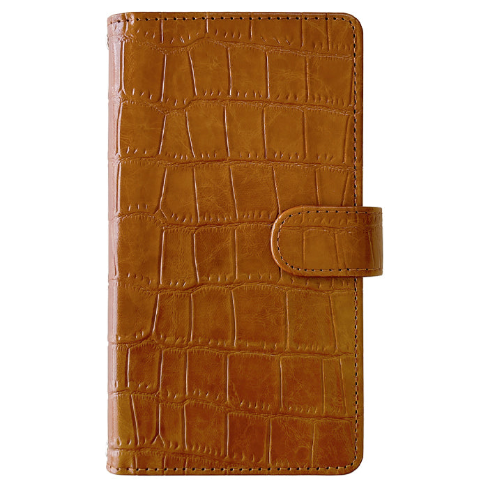【Leo&Aoi公式ショップ】 GALAXY S22 カバー 手帳型 SC-51C SCG13 ケース 渋い クロコダイル風 手帳型ケース galaxys22 docomo au sc51c ギャラクシー スマホケース