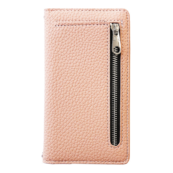 【Leo&Aoi公式ショップ】 らくらくスマートフォン me F-03K ケース カバー ちょこっと財布付き 上品 型押し 手帳型ケース f03k らくらく スマホ スマホケース