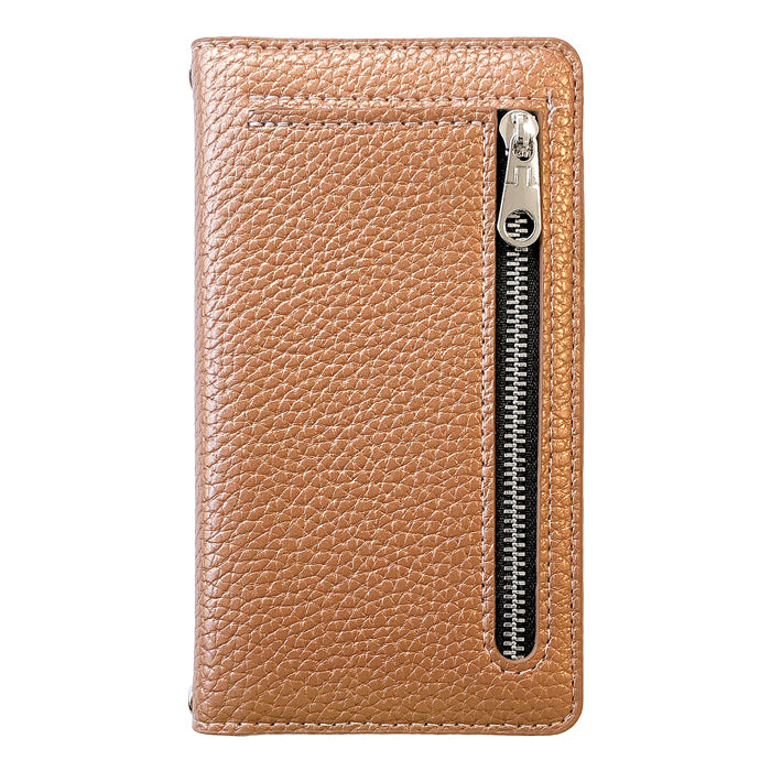 【Leo&Aoi公式ショップ】 らくらくスマートフォン me F-03K ケース カバー ちょこっと財布付き 上品 型押し 手帳型ケース f03k らくらく スマホ スマホケース