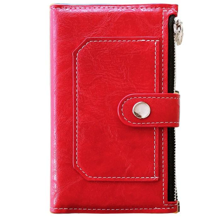 【Leo&Aoi公式ショップ】 らくらくスマートフォン F-42A me F-01L ケース カバー 手帳型ケース チャック付き 財布 スマホケース らくらくスマートフォンme f01l f42a docomo らくらくフォン 携帯ケース【安心の返品保証付き】