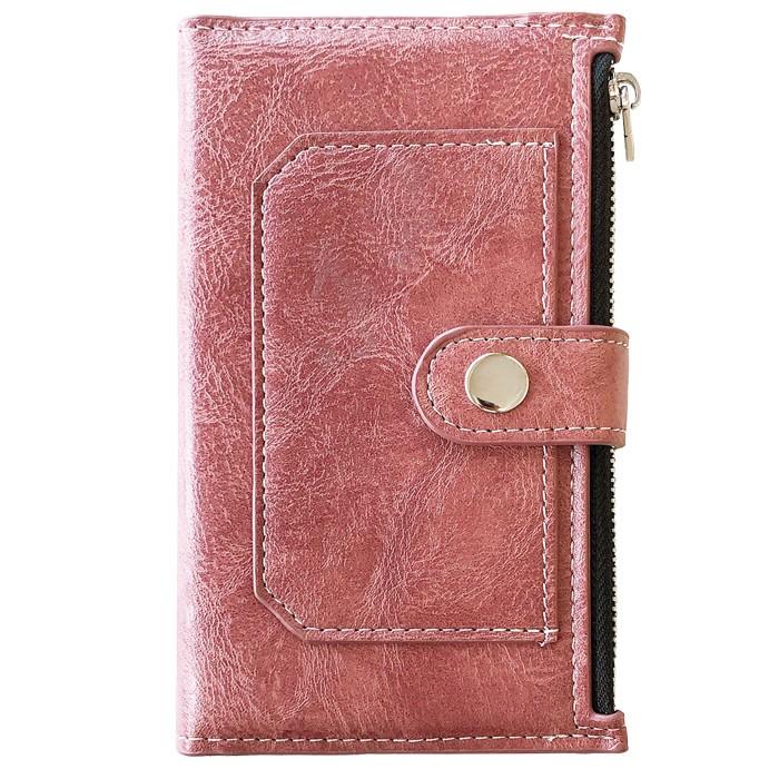 【Leo&Aoi公式ショップ】 iphone se3 / iphone se2 / iphone8 / iphone7 ケース カバー チャック付き 財布 手帳型ケース アイフォンスマホケース【安心の返品保証付き】