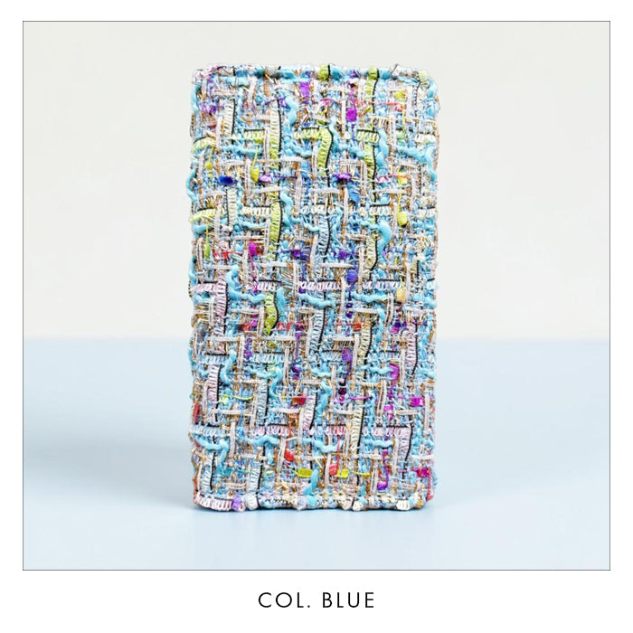 【Leo&Aoi公式ショップ】 XPERIA 10 VII SO-52F ケース SOG16 カバー A502SO XQ-FE44 手帳型 本革 カラフル ツイード 手帳型ケース so52f エクスペリア スマホケース 【安心の返品保証付き】