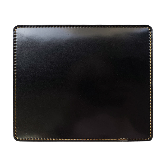 【Leo&Aoi公式ショップ】 コードバン マウスパッド 本革 馬革 レザー 革 上質 オフィス ビジネス ステーショナリー マウス パッド 文具 敷物 【安心の返品保証付き】