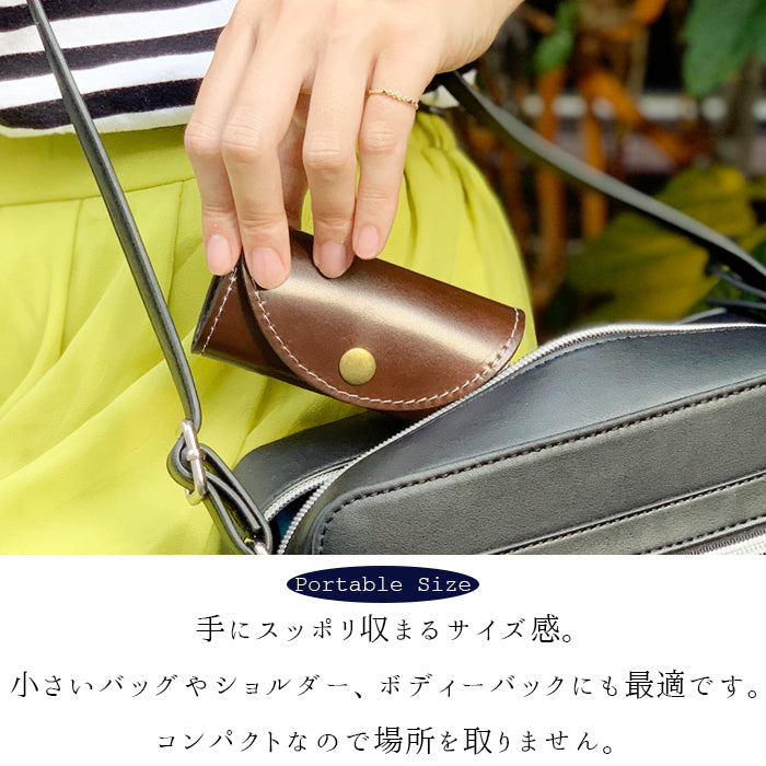 【Leo&Aoi公式ショップ】 コードバン キーケース 4連 本革 メンズ レディース スマートキー 三つ折り 馬革 ホースレザー レザー 鍵入れ 鍵 カギ 収納 スリム コンパクト キーホルダー 4連キーケース 【安心の返品保証付き】
