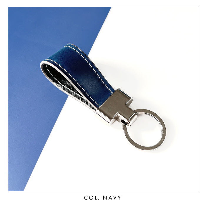 【Leo&Aoi公式ショップ】 コードバン 馬革 スマートキーリング キーリング バッグチャーム キーホルダー 本革キーリング レザー 鍵 カギ レディース メンズ 男性 女性 シンプル 高級 【安心の返品保証付き】