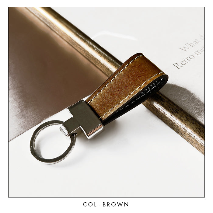 【Leo&Aoi公式ショップ】 コードバン 馬革 スマートキーリング キーリング バッグチャーム キーホルダー 本革キーリング レザー 鍵 カギ レディース メンズ 男性 女性 シンプル 高級 【安心の返品保証付き】