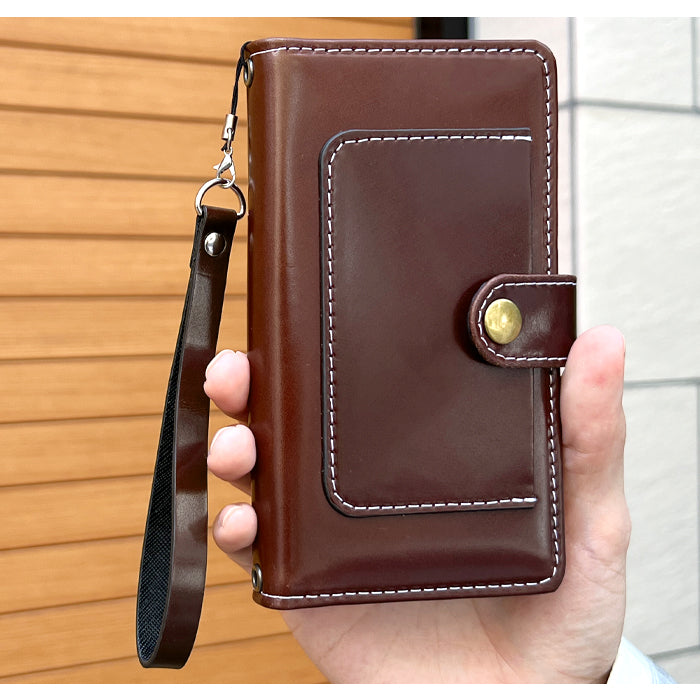 【Leo&Aoi公式ショップ】 コードバン ストラップ 本革 マルチストラップ 携帯ストラップ レザー 携帯 スマホ キーホルダー パスケース 定期入れ リストストラップ 革 馬革 ホースレザー 手帳型 スマホケース 落下防止 レディース メンズ 【安心の返品保証付き】