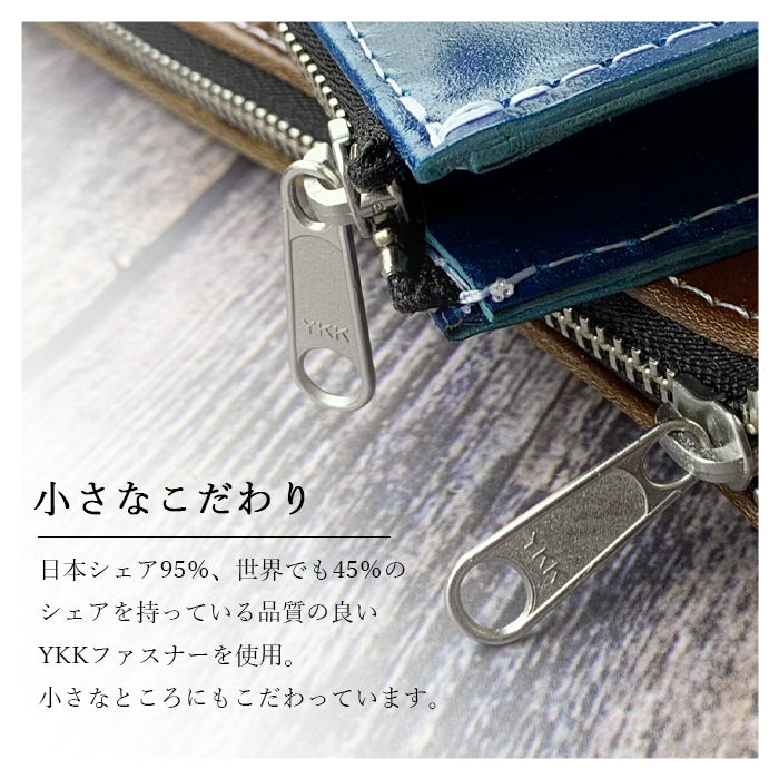 【Leo&Aoi公式ショップ】 コードバン ペンケース 本革 筆箱 レザー ペン入れ 馬革 ホースレザー コンパクト 薄型 スリム 文具 筆記用具 ふで箱 収納 革 高級 ペン ケース メンズ レディース 【安心の返品保証付き】