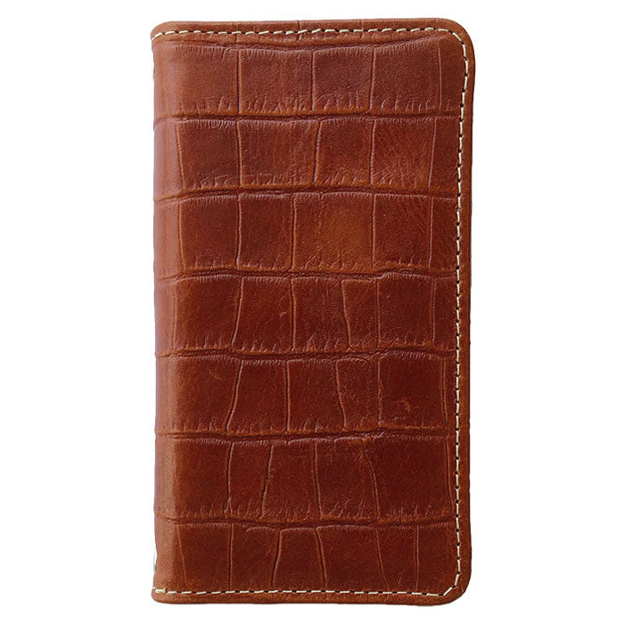 【Leo&Aoi公式ショップ】 BASIO active2 SHG12 ケース active SHG09 カバー 手帳型 本革 クロコダイル 型押し 手帳型ケース ベイシオ アクティブ 2 携帯ケース スマホケース