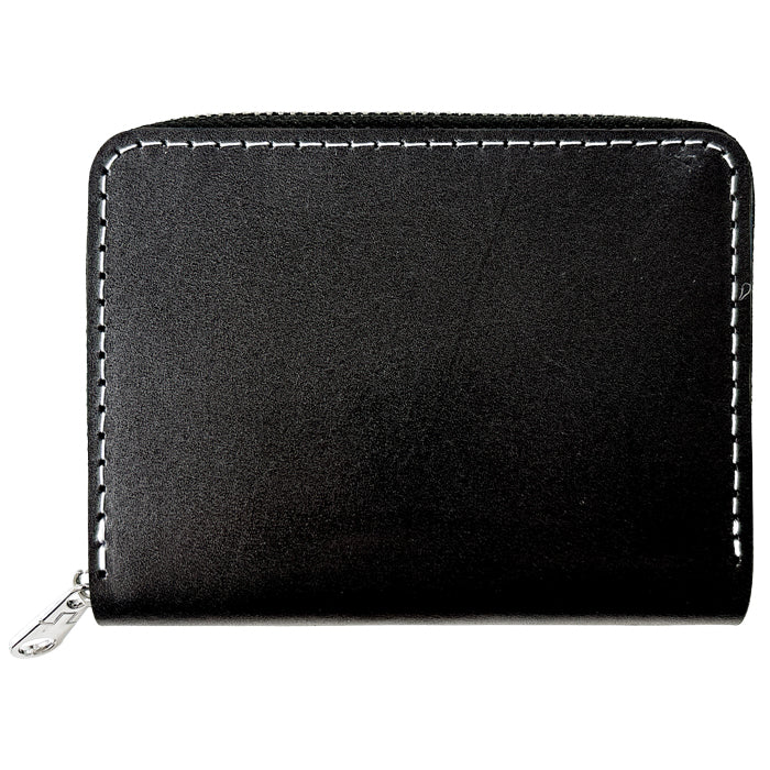 【Leo&Aoi公式ショップ】ダグラスレザー 蛇腹 シンプル 財布 長財布 ラウンド型ファスナー イタリア産 本革 牛革 メンズ イタリアンレザー サイフ 【安心の返品保証付き】