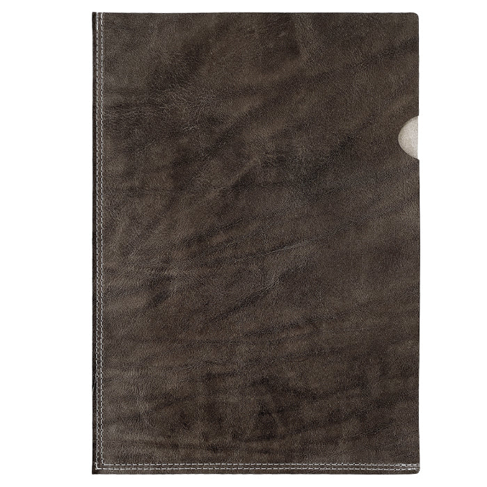 【Leo&Aoi公式ショップ】 ダグラスレザー A4ファイル レザーファイル A4 書類入れ イタリア産 ビジネスグッズ 収納 シンプル A4サイズ ファイル ステーショナリー 資料ケース 文具 レザー 牛革 革 タンニン鞣し 【安心の返品保証付き】