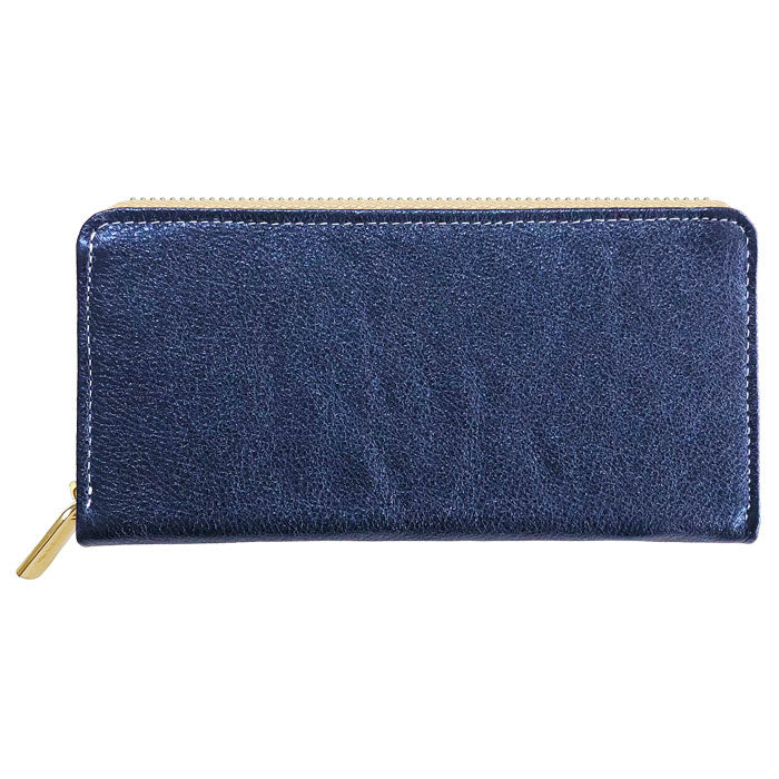 【Leo&Aoi公式ショップ】 グリッター 長財布 ラウンドファスナー 本革 財布 サイフ さいふ ウォレット レディース メンズ 革 牛革 レザー カード収納 革財布 ラウンド長財布 ラウンド財布 長サイフ 本革長財布 ハンドメイド【安心の返品保証付き】