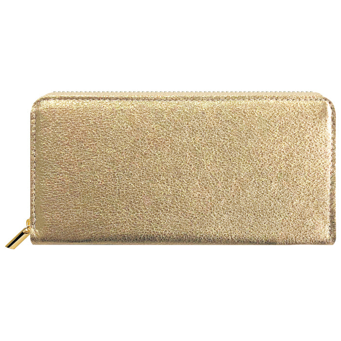 【Leo&Aoi公式ショップ】 グリッター スリム 長財布 レディース メンズ カード収納 財布 さいふ ウォレット ラウンド型財布 【安心の返品保証付き】