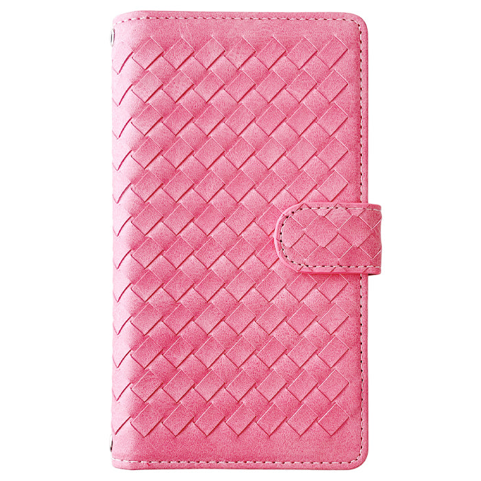 【Leo&Aoi公式ショップ】 AQUOS sense9 SH-53E SHG14 A405SH SH-M29 ケース カバー 手帳型 ハンドあり 編み込み 手帳型ケース sh53e shm29 スマホケース 【安心の返品保証付き】