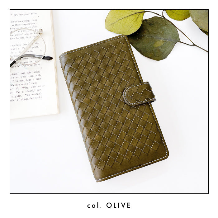 【Leo&Aoi公式ショップ】 BASIO active3 KYG04 ケース カバー 手帳型 ハンドあり 編み込み 手帳型ケース ベイシオ アクティブ 3 携帯ケース スマホケース 【安心の返品保証付き】