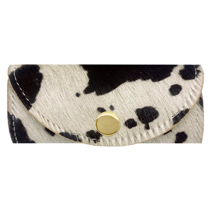 【Leo&Aoi公式ショップ】 大人のハラコ風 キーケース 4連 本革 スマートキー 三つ折り ハラコ風 牛革 レザー 鍵入れ 鍵 カギ 収納 スリム コンパクト キーホルダー 4連キーケース レディース メンズ アニマル柄 うし柄 【安心の返品保証付き】