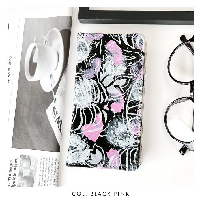 【Leo&Aoi公式ショップ】 XPERIA Ace SO-02L ケース カバー 本革 ハワイアン柄 手帳型ケース so02l エクスペリア スマホケース【安心の返品保証付き】