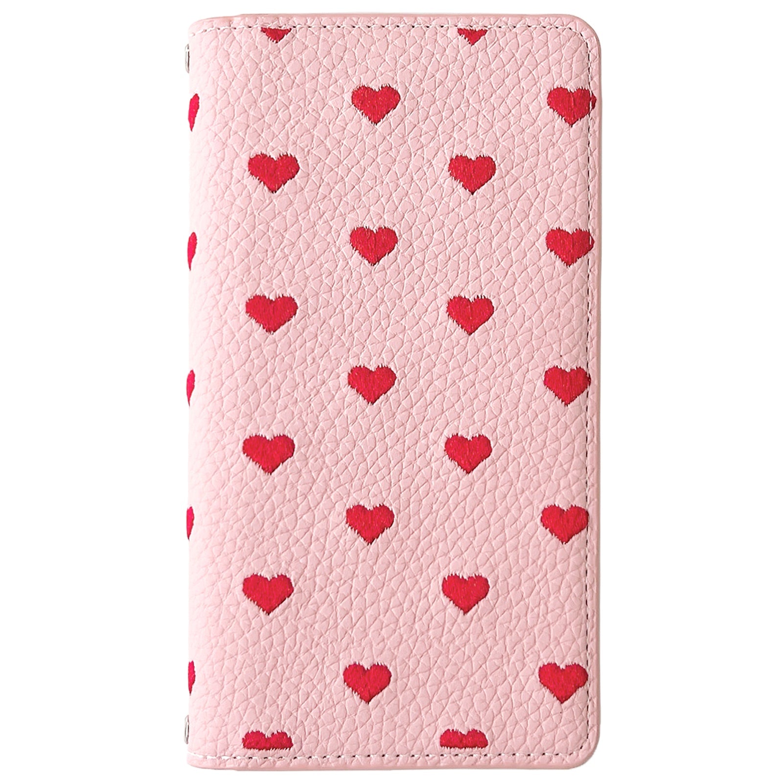 【Leo&Aoi公式ショップ】 GALAXY A36 5G SC-54F SM-A366Q ケース ハート刺繍 手帳型ケース sc54f ギャラクシー galaxyA36 スマホケース 【安心の返品保証付き】