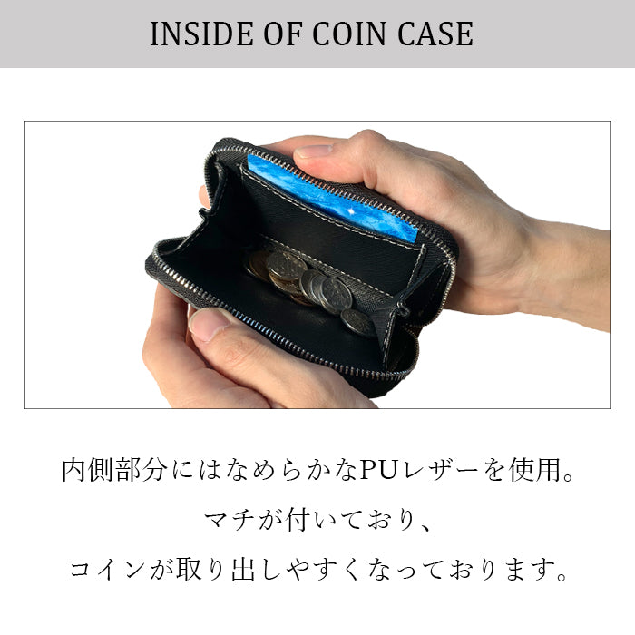 【Leo&Aoi公式ショップ】 馬ヌメ クラシック 本革 ラウンドファスナー ポーチ コインケース ホースレザー 小物入れ 革 ヌメ革 馬革 高級 レザー ケース カード入れ カードケース ヌメ革 小型財布 小銭入れ コンパクト 小さい財布【安心の返品保証付き】