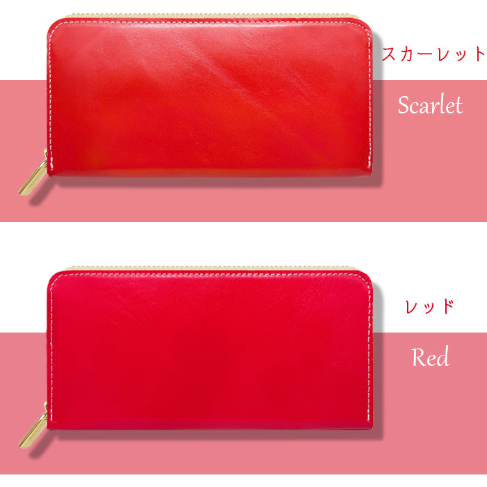 【Leo&Aoi公式ショップ】 ちょっといい本革 長財布 レディース ラウンドファスナー サイフ さいふ 財布 ウォレット 革 牛革 レザー カード収納 革財布 ラウンド長財布 ラウンド財布 長サイフ 本革長財布 マット シンプル ハンドメイド クロム鞣し【安心の返品保証付き】