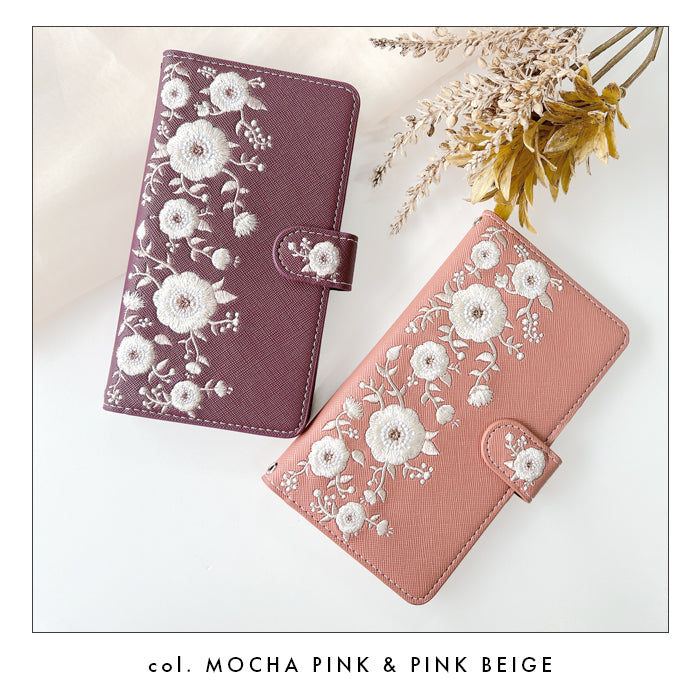 【Leo&Aoi公式ショップ】 XPERIA 10 II SO-41A ケース カバー SOV43 手帳型 A001SO インド刺繍 手帳型ケース so41a エクスペリア スマホケース 【安心の返品保証付き】