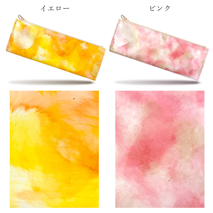 【Leo&Aoi公式ショップ】 イタリアンアート ペンケース 本革 筆箱 レザー ペン入れ コンパクト スリム 薄型 文具 筆記用具 ふで箱 ふでばこ 収納 革 上品 お洒落 高級 牛革 ペン ケース 【安心の返品保証付き】