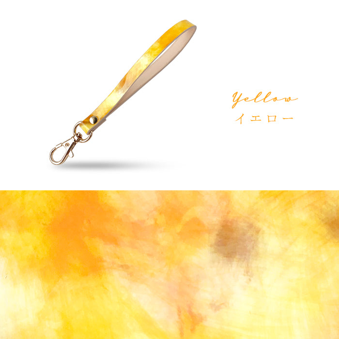 【Leo&Aoi公式ショップ】 イタリアンアート ナスカン付き ストラップ 本革 マルチストラップ 携帯ストラップ レザー 携帯 スマホ キーホルダー パスケース 定期入れ リストストラップ 革 牛革 手帳型 スマホケース 落下防止 レディース 【安心の返品保証付き】