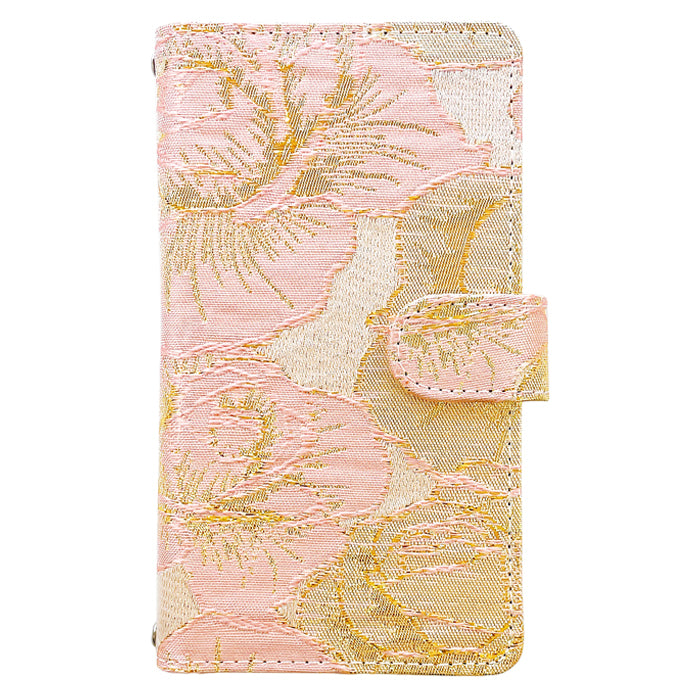 【Leo&Aoi公式ショップ】 らくらくスマートフォン F-52B ケース カバー 手帳型ケース ジャガードローズ 手帳型 スマホケース らくらくフォン らくらくホン f52b docomo【安心の返品保証付き】