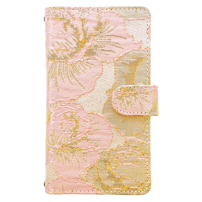 【Leo&Aoi公式ショップ】 iphone12mini ケース iPhone 12 mini カバー 手帳型 ジャガードローズ 手帳型ケース アイフォン12 ミニ スマホケース【安心の返品保証付き】