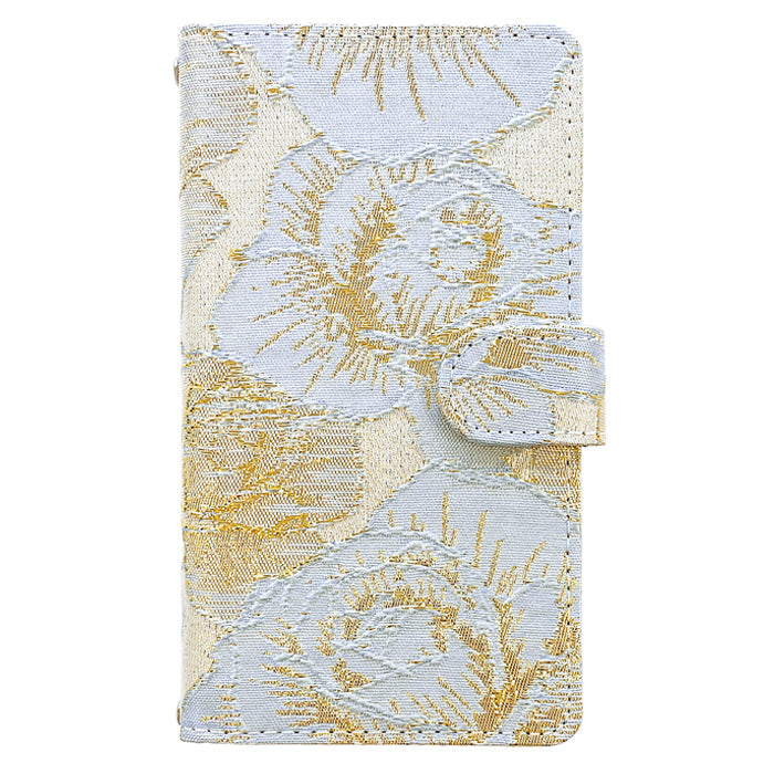 【Leo&Aoi公式ショップ】 iphone se3 / iphone se2 / iphone8 / iphone7 ケース カバー ジャガードローズ 手帳型ケース アイフォンスマホケース【安心の返品保証付き】