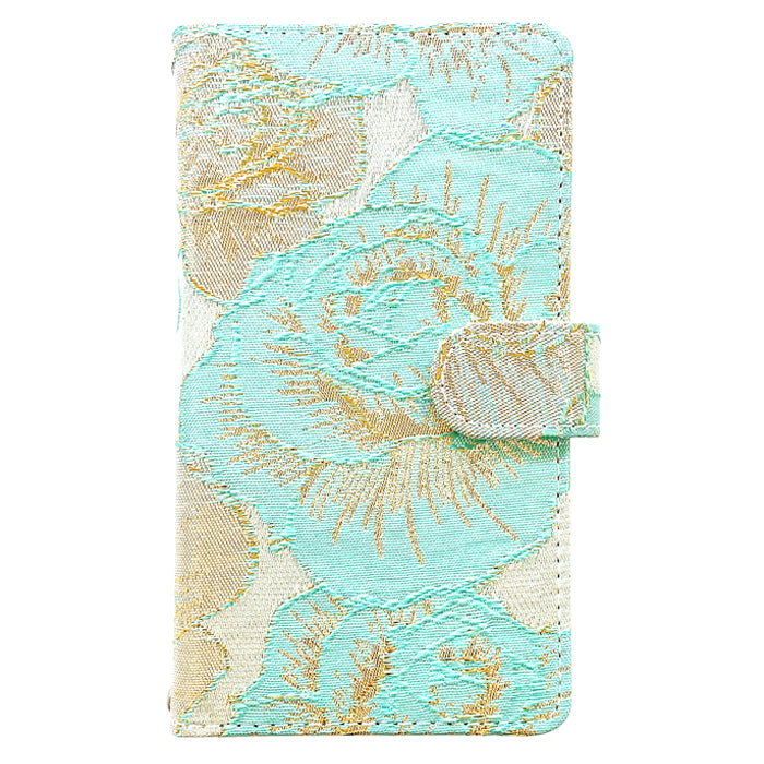 【Leo&Aoi公式ショップ】 iphone se3 / iphone se2 / iphone8 / iphone7 ケース カバー ジャガードローズ 手帳型ケース アイフォンスマホケース【安心の返品保証付き】