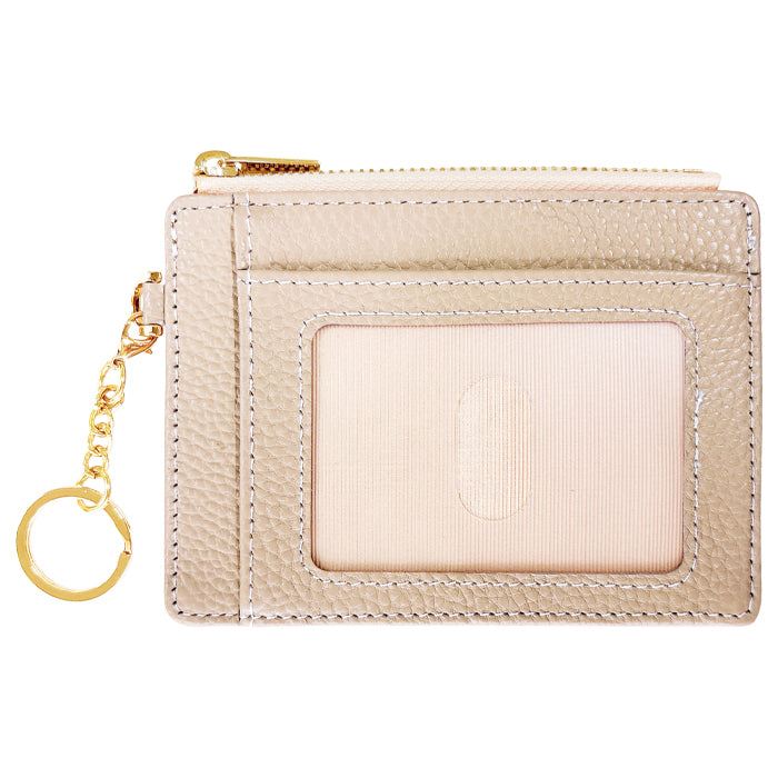 【Leo&Aoi公式ショップ】 本革 パステル 上品な型押し 財布付き パスケース 定期入れ 小銭入れ カードケース 薄型 パステルカラー レディース PC1-P1-04 【安心の返品保証付き】