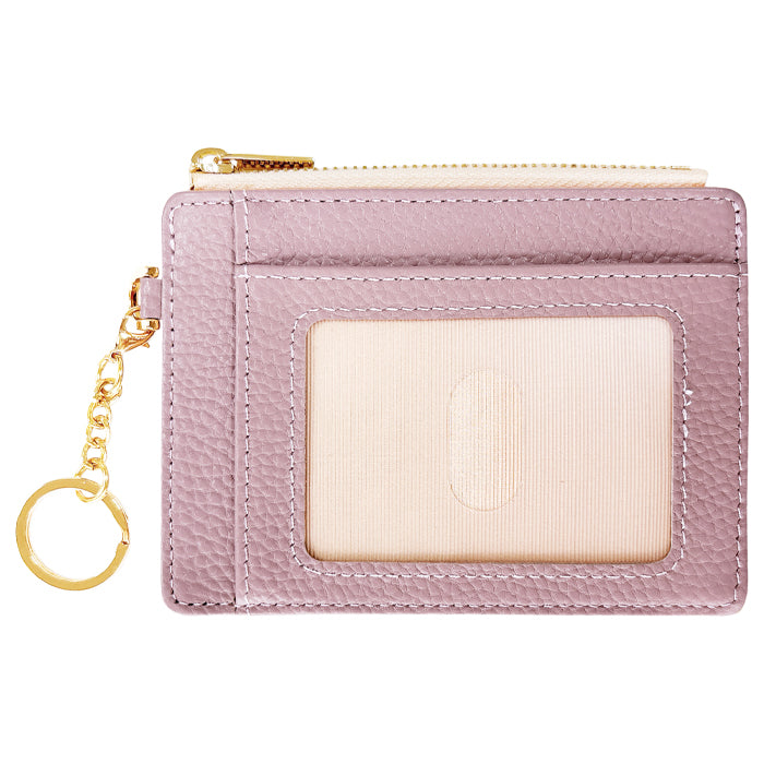 【Leo&Aoi公式ショップ】 本革 パステル 上品な型押し 財布付き パスケース 定期入れ 小銭入れ カードケース 薄型 パステルカラー レディース PC1-P1-04 【安心の返品保証付き】