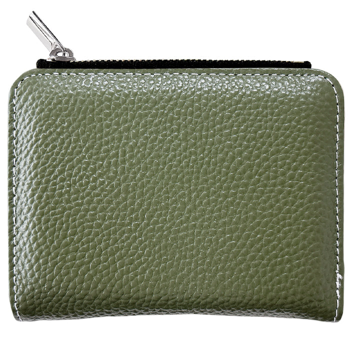 【Leo&Aoi公式ショップ】本革 上品な型押し てのひら財布 二つ折り財布 レディース メンズ カード収納 小銭入れ コインケース付き サイフ ウォレット 革 レザー 牛革 【WM-D2-04】 【安心の返品保証付き】