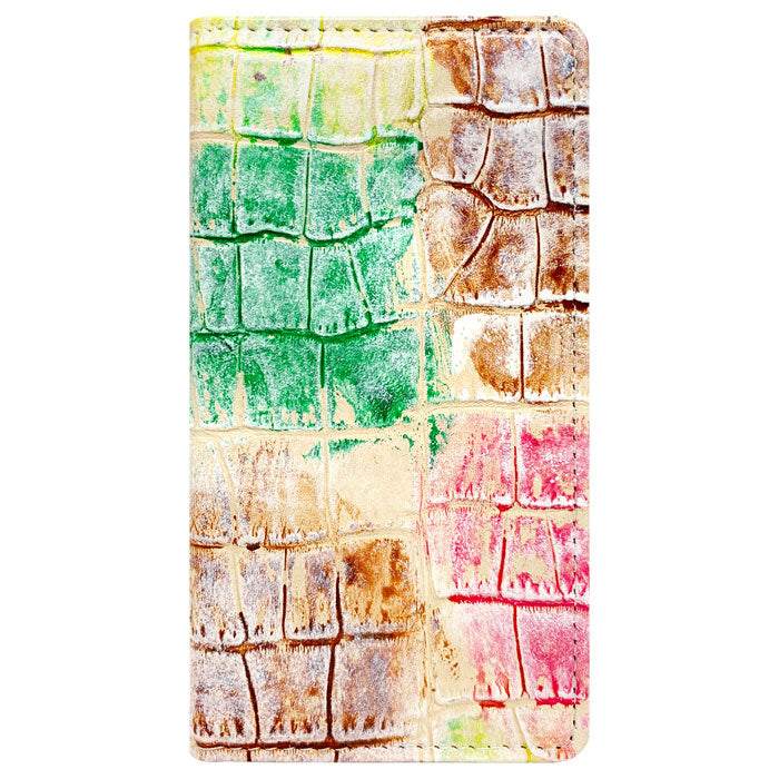 【Leo&Aoi公式ショップ】 本革 型押し アート スマホケース 手帳型ケース 100機種以上対応