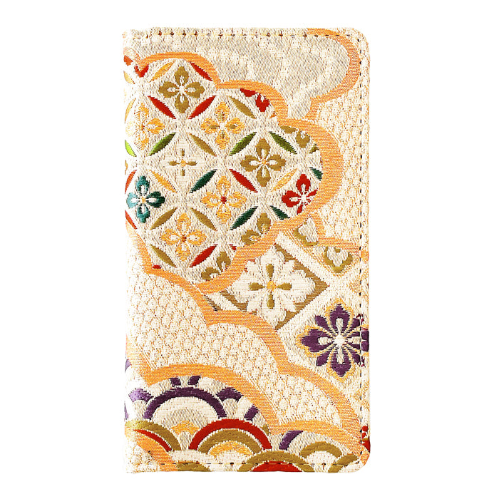 【Leo&Aoi公式ショップ】 GALAXY S22 カバー 手帳型 SC-51C SCG13 ケース 西陣織 着物 極 手帳型ケース galaxys22 docomo au sc51c ギャラクシー スマホケース 【安心の返品保証付き】