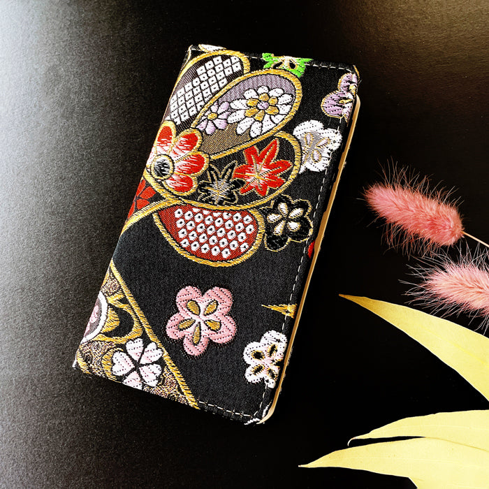 【Leo&Aoi公式ショップ】 GALAXY S22 カバー 手帳型 SC-51C SCG13 ケース 西陣織 着物 極 手帳型ケース galaxys22 docomo au sc51c ギャラクシー スマホケース 【安心の返品保証付き】