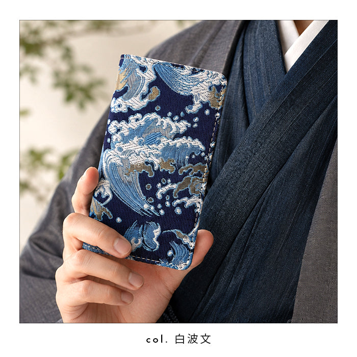 【Leo&Aoi公式ショップ】 らくらくスマートフォン a A401FC ケース Lite MR01 FCG03 カバー 手帳型 西陣織 着物 京極 手帳型ケース 携帯ケース らくらくフォン スマホケース 【安心の返品保証付き】