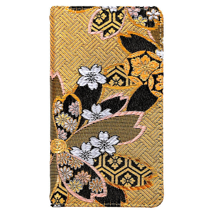 【Leo&Aoi公式ショップ】 iphone13mini ケース iPhone 13 mini カバー 手帳型 西陣織 着物 松 手帳型ケース アイフォン13 ミニ スマホケース 【安心の返品保証付き】