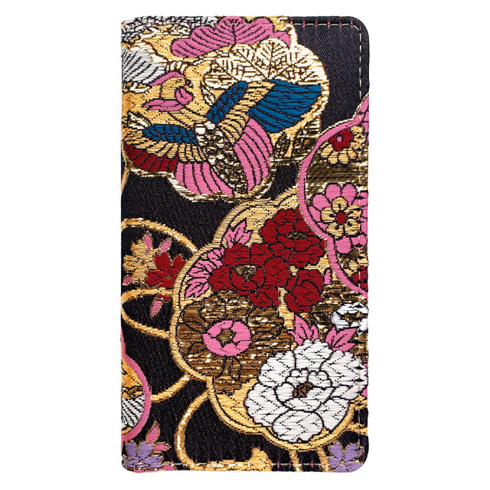 【Leo&Aoi公式ショップ】 AQUOS wish5 SH-52F A502SH SH-M32 カバー 手帳型 西陣織 着物 高美者 手帳型ケース sh52f アクオス ウィッシュ5 スマホケース 【安心の返品保証付き】