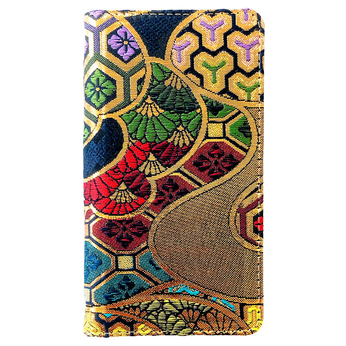 【Leo&Aoi公式ショップ】 GALAXY S22 カバー 手帳型 SC-51C SCG13 ケース 西陣織 着物 宵 手帳型ケース galaxys22 docomo au sc51c ギャラクシー スマホケース 【安心の返品保証付き】