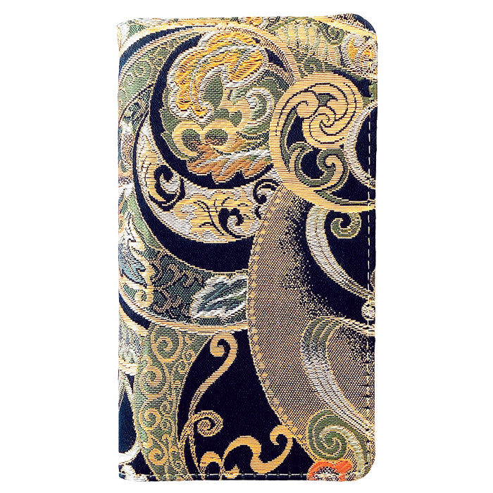 【Leo&Aoi公式ショップ】 iPhone 13 Pro Max ケース カバー iPhone13promax 手帳型 西陣織 着物 宵 手帳型ケース アイフォン 13 プロ マックス スマホケース 【安心の返品保証付き】