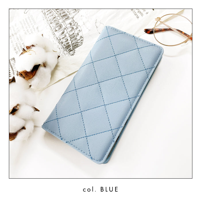 【Leo&Aoi公式ショップ】 らくらくスマートフォン F-53E ケース f53e カバー 手帳型 韓流 キルティング 手帳型ケース らくらくフォン docomo ドコモ スマホカバー 【安心の返品保証付き】