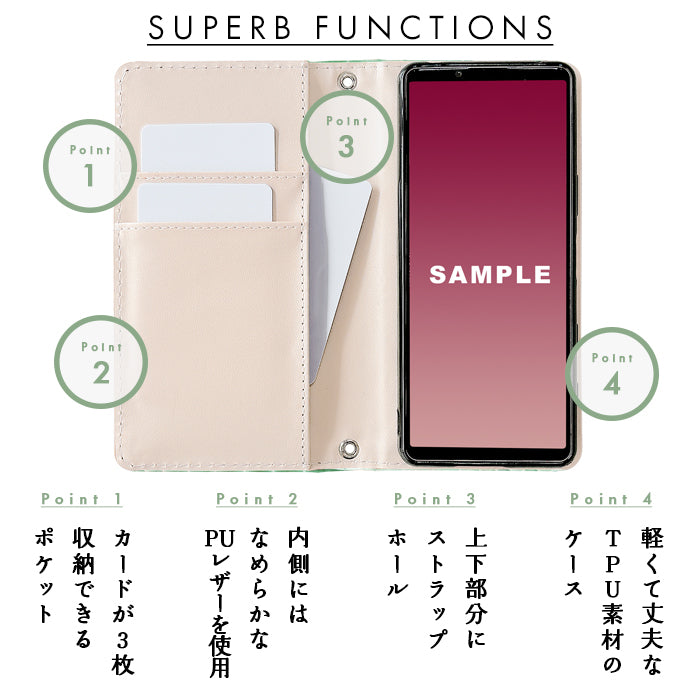 【Leo&Aoi公式ショップ】 GALAXY S23 SC-51D SCG19 ケース 手帳型 本革 韓流 クロコダイル 手帳型ケース sc51d galaxys23 ギャラクシー スマホケース 【安心の返品保証付き】