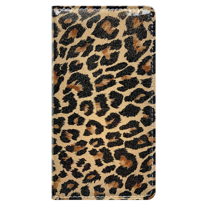 【Leo&Aoi公式ショップ】 AQUOS wish4 ケース SH-52E SH-M27 A403SH SHG13 A402SH カバー 手帳型 本革 ヒョウ柄 エナメル 手帳型ケース sh52e アクオス ウィッシュ4 スマホケース【安心の返品保証付き】