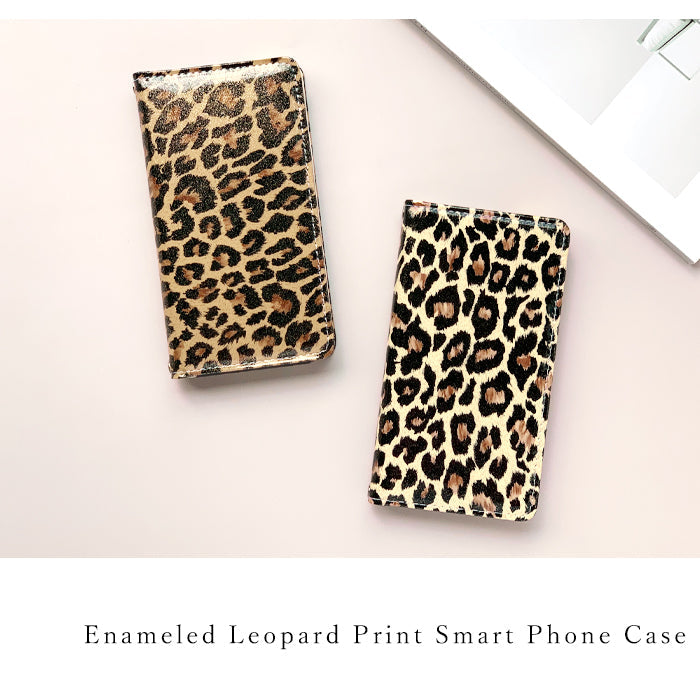 【Leo&Aoi公式ショップ】 Google Pixel 9a ケース カバー pixel9a 手帳型 本革 ヒョウ柄 エナメル 手帳型ケース グーグル ピクセル9a スマホケース【安心の返品保証付き】